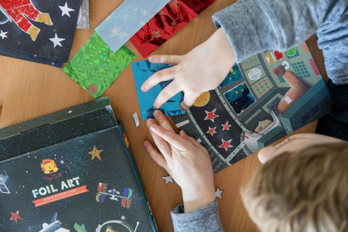 TIGER TRIBE - Foil Art - Space Adventures